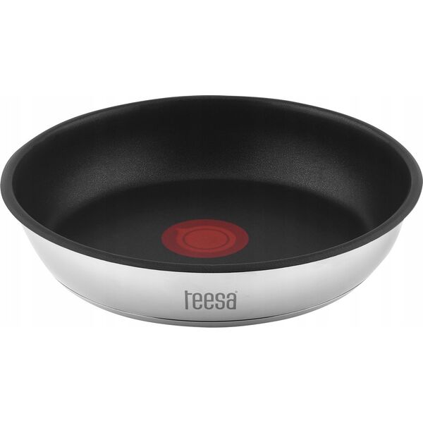 Patelnia Teesa Zestaw patelni z odłączaną rączką 22cm , 24cm 28 cm TEESA FRYING PANS SINGLE HAND