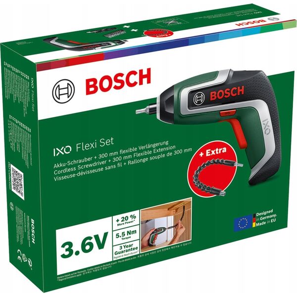 Bosch BOSCH SCREWDRIVER 3.6V IXO 7 FLEXI SET