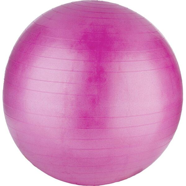 Piłka do ćwiczeń fitness 75cm antiburst różowa Xqmax