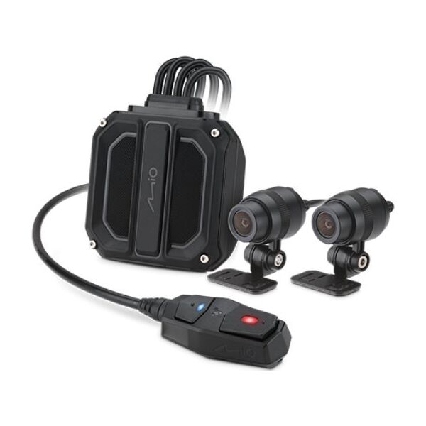 Mio | MiVue M820WD dual-lens motorcycle driving recorder | Receive five satellite GPS | Wi-Fi one size