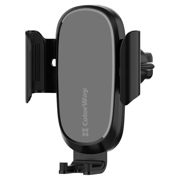 ColorWay Air Vent Car Wireless Charger, 15W | CW-CHAW038Q-BK one size