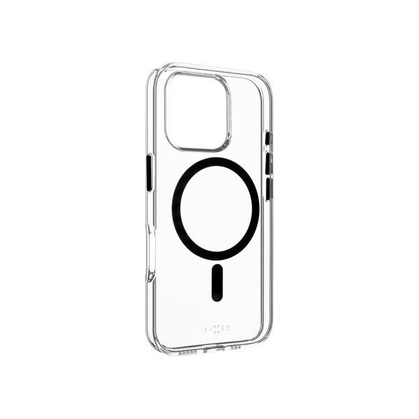 Fixed | MagPurity | Back Cover | Apple | iPhone 16 Pro | TPU | Clear, Black one size