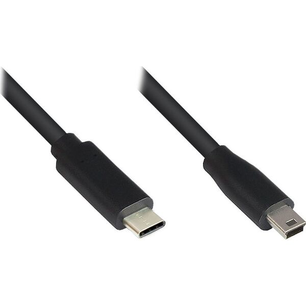 Alcasa 3310-CM030 kabel USB USB 2.0 3 m USB C 5 x Micro-USB B Czarny