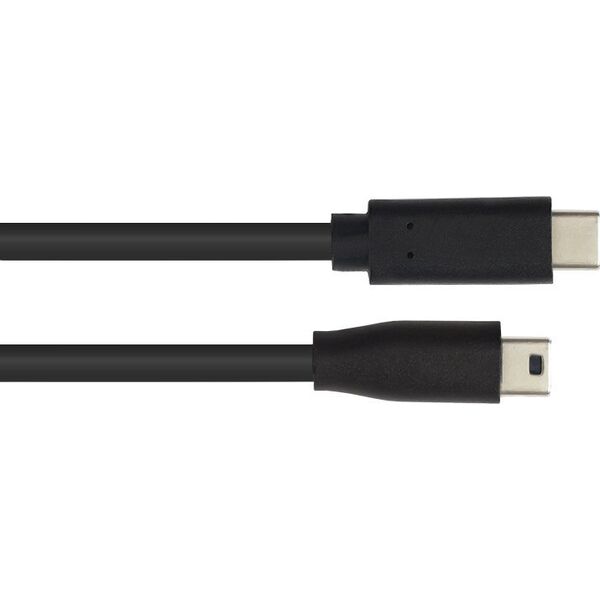 Alcasa 3310-CM030 kabel USB USB 2.0 3 m USB C 5 x Micro-USB B Czarny