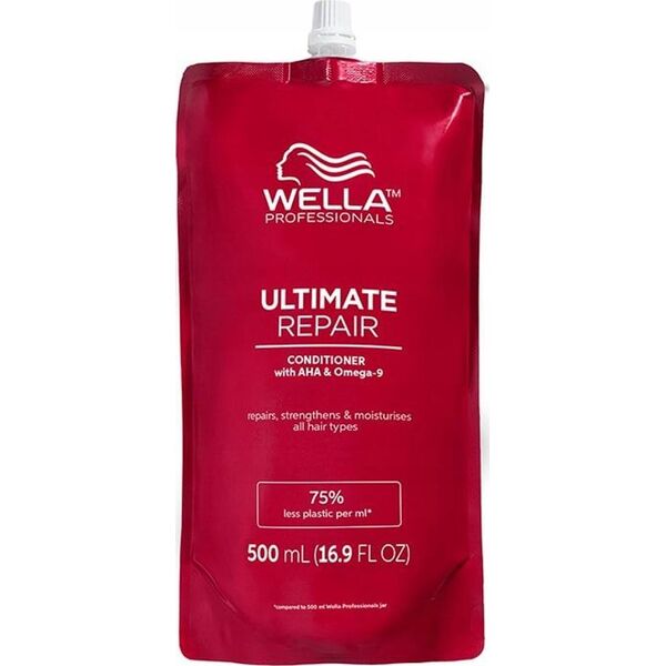 Intensyvaus poveikio kondicionierius pažeistiems plaukams Wella Ultimate Repair Conditioner 500ml