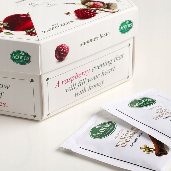 Fruit tea set ACORUS Summer Taste, 60 pcs.
