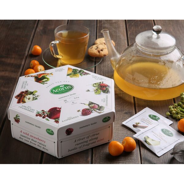 Fruit tea set ACORUS Summer Taste, 60 pcs.