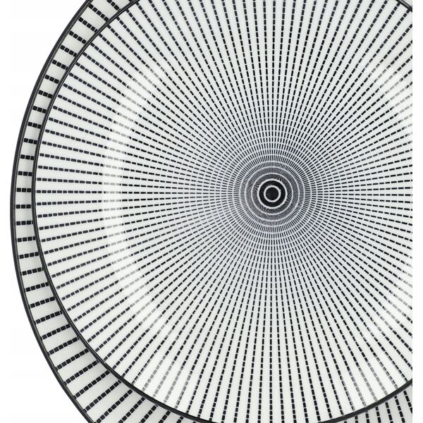 Plate Homla NAVIA Black, 27 cm