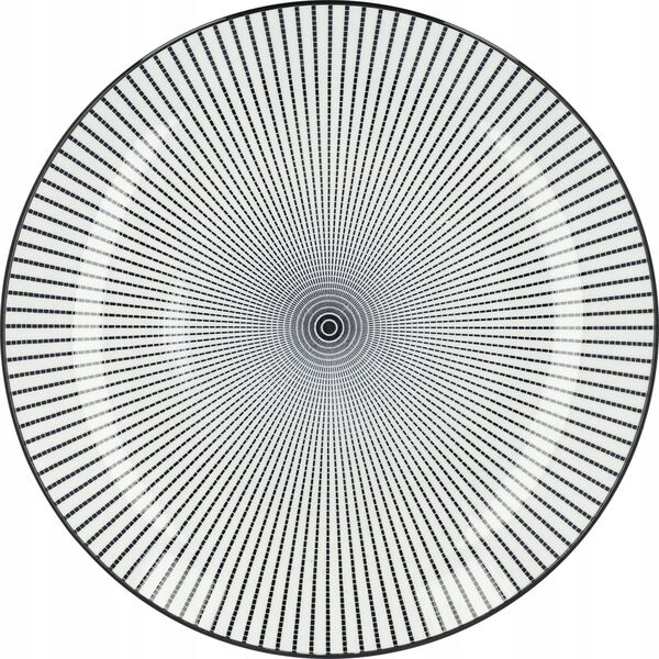 Plate Homla NAVIA Black, 27 cm