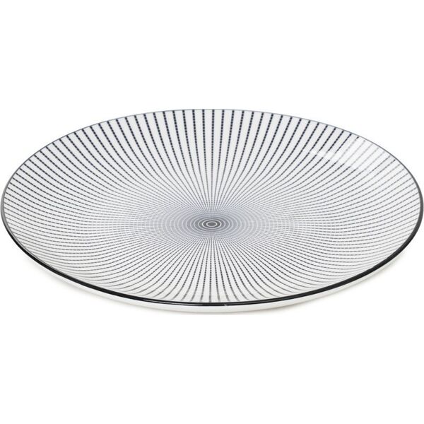 Plate Homla NAVIA Black, 27 cm