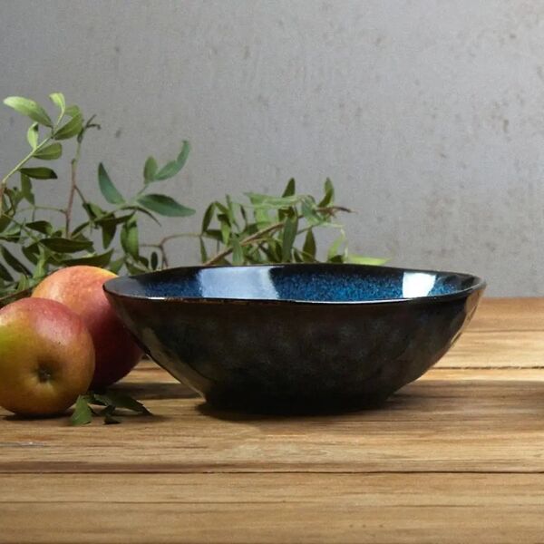 Bowl Homla CASPER Navy, 17x6 cm