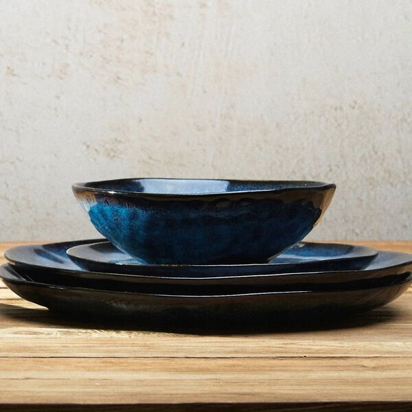 Bowl Homla CASPER Navy, 17x6 cm