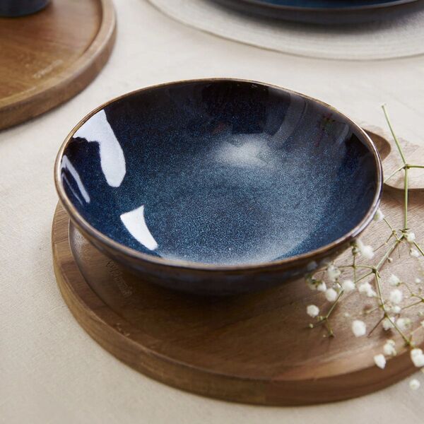 Bowl Homla CASPER Navy, 17x6 cm