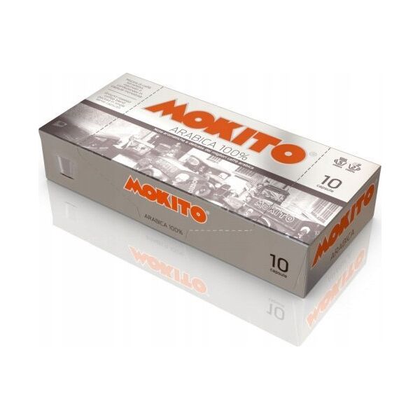 Coffee capsules compatible with Nespresso(r) Mokito Arabica 100%, 10 pcs.