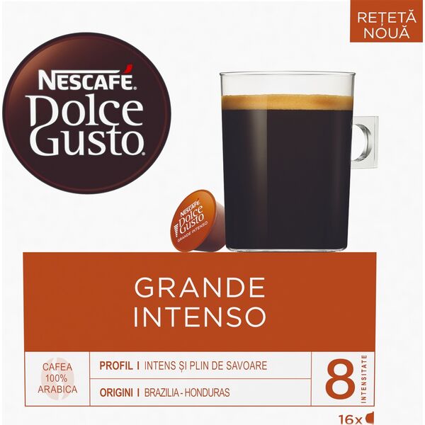 Coffee capsules NESCAFE(r) Dolce Gusto(r) Grande Intenso, 16 pcs.