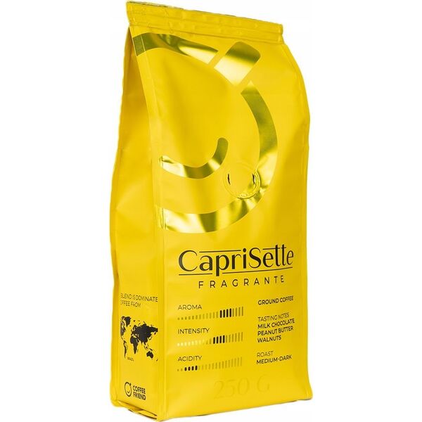 Ground coffee Caprisette Fragrante, 250 g