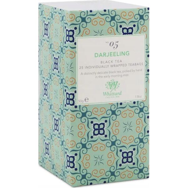 Black tea Whittard of Chelsea Darjeeling, 25 pcs.