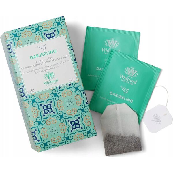Black tea Whittard of Chelsea Darjeeling, 25 pcs.