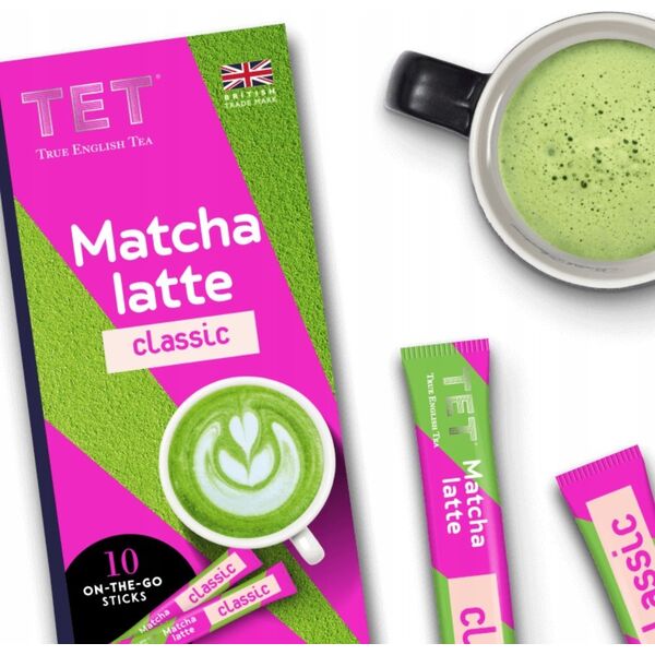 Instant tea drink True English Tea Matcha Latte Classic, 10 pcs.