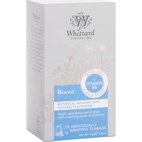 Green tea Whittard of Chelsea Boost, 20 pcs.