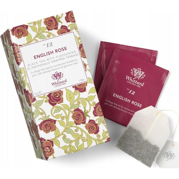 Tea Whittard of Chelsea "English Rose", 25 pcs.
