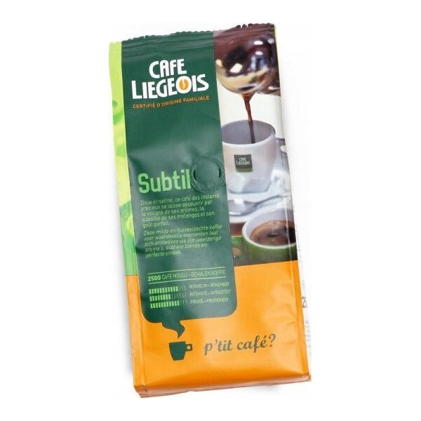 Ground coffee Charles Liegeois Subtil, 250 g