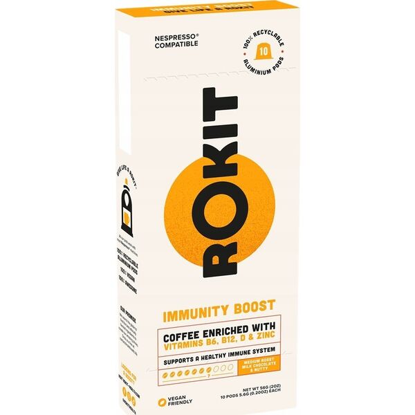Rokit Immunity Boost Nespresso(r)-compatible coffee pods, 10 pcs.