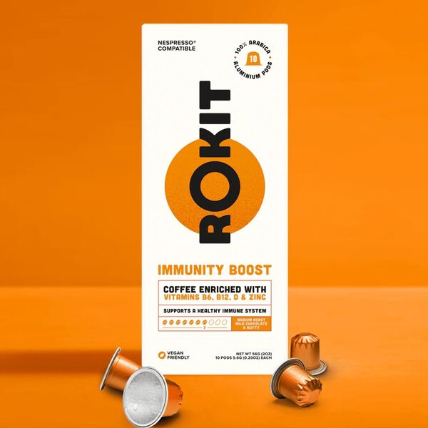 Rokit Immunity Boost Nespresso(r)-compatible coffee pods, 10 pcs.