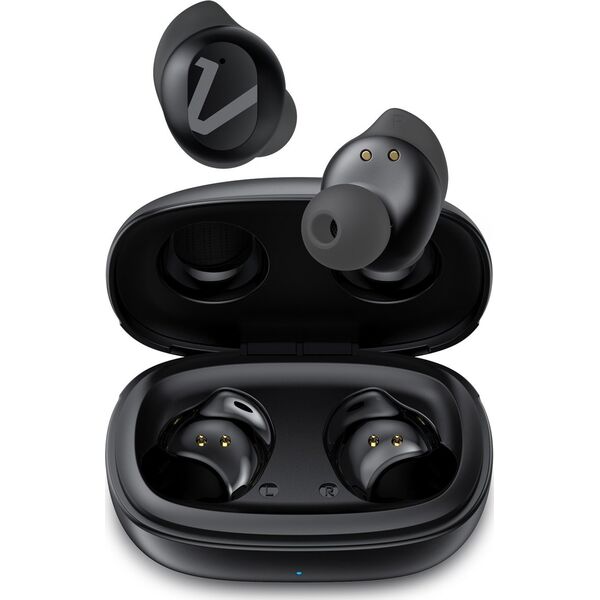 Veho RHOX Zestaw słuchawkowy Bezprzewodowy Douszny Połączenia/muzyka Bluetooth Czarny, Węgiel