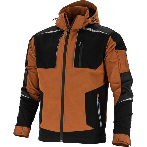 BLUZA STRETCH BRĄZOWO-CZARNA, "3XL", CE, LAHTI
