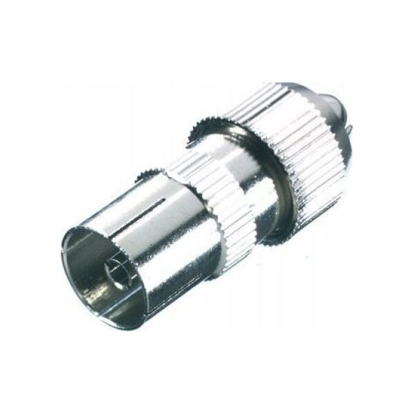 Vivanco coaxial connector, metal (48012)