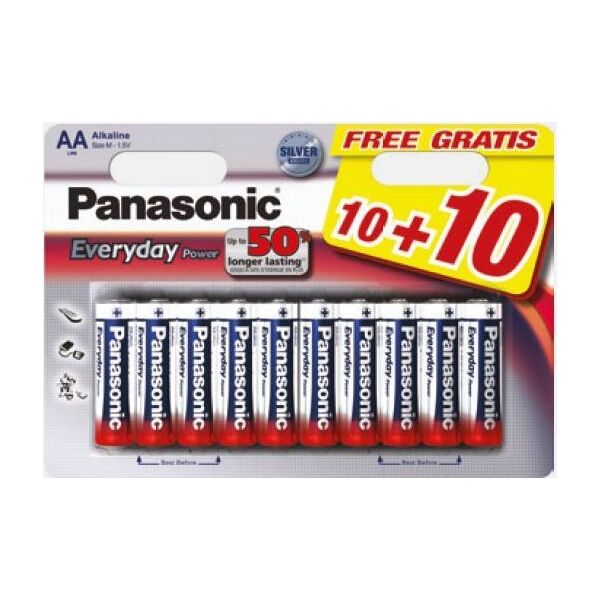 Panasonic Everyday Power battery LR03EPS/20BW (10+10)