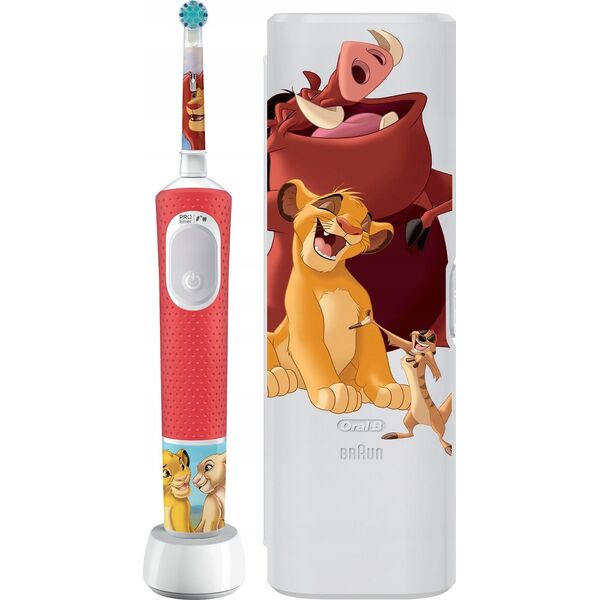 Oral-B D103.413.2KX Vitality PRO Kids 3+ Lion KIng  + TC Too