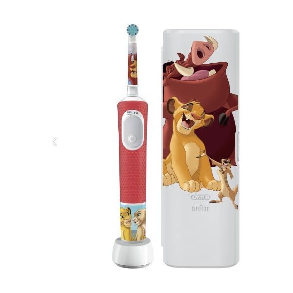 Oral-B D103.413.2KX Vitality PRO Kids 3+ Lion KIng  + TC Too