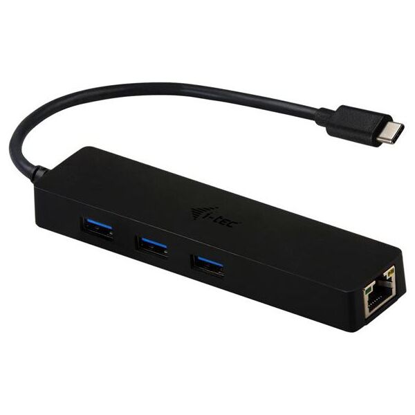 HUB USB I-TEC 1x RJ-45  + 3x USB-A 3.0 (C31GL3SLIM)