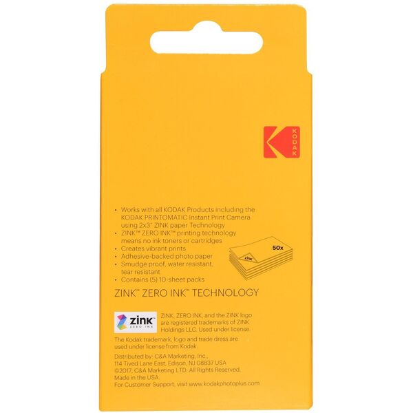 Kodak Wkład natychmiastowy 5x7.6 cm (FOTAOAKCKOD00002)