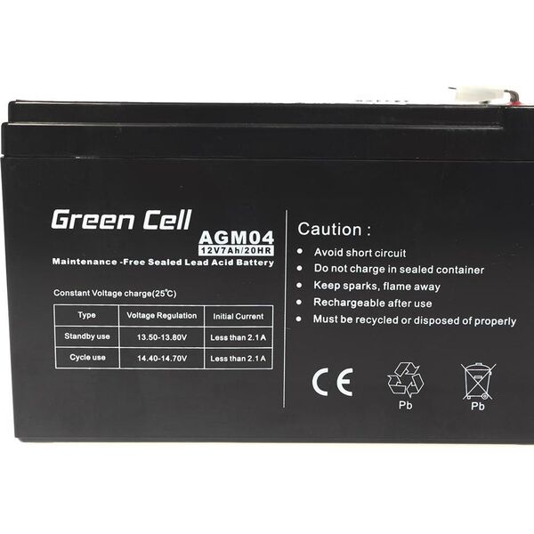 Green Cell Akumulator 12V/7Ah (AGM04)