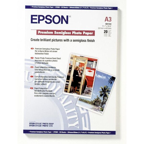 Epson Papier fotograficzny do drukarki A3 (C13S041334)