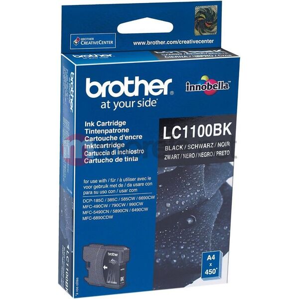 Tusz Brother tusz oryginalny LC-1100BK (black)