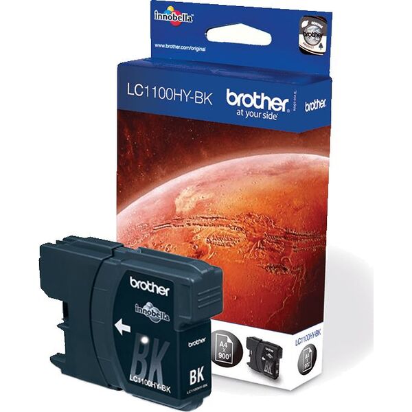 Tusz Brother Tusz czarny LC-1100HYBK