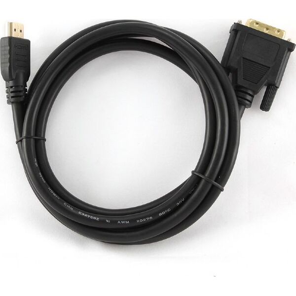 Kabel Gembird HDMI - DVI-D 1.8m czarny (CCHDMIDVI6)