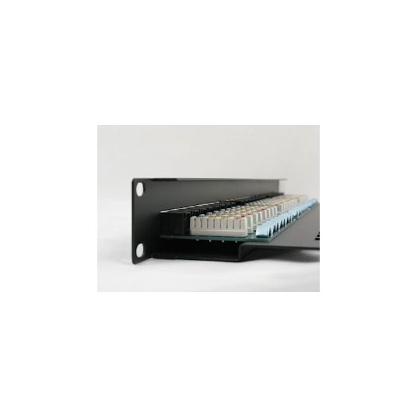 NetRack Patch panel 19'' 24-porty Kat. 5e UTP Czarny (104-01)