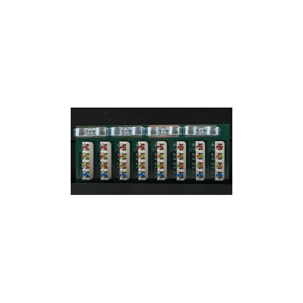NetRack Patch panel 19'' 24-porty Kat. 5e UTP Czarny (104-01)