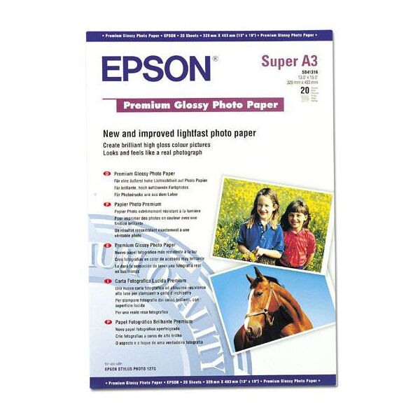 Epson Papier fotograficzny do drukarki A3+ (C13S041316)