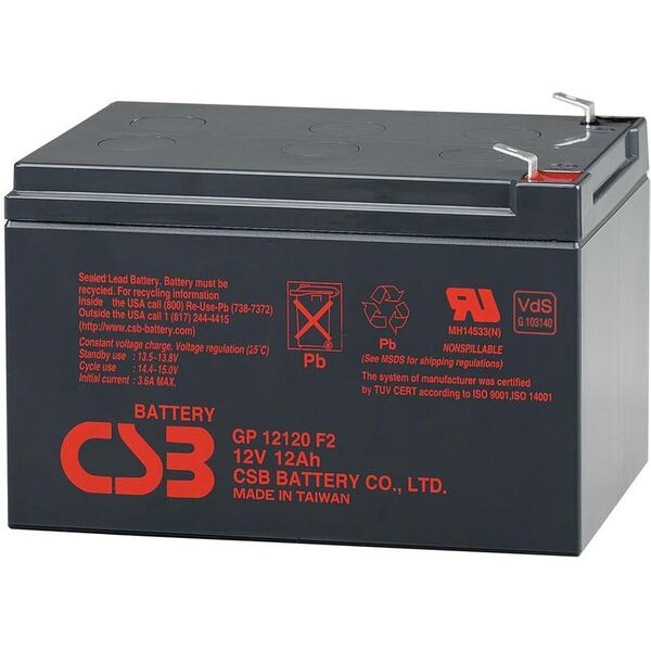 CSB Akumulator 12V 12Ah (GP12120F2)