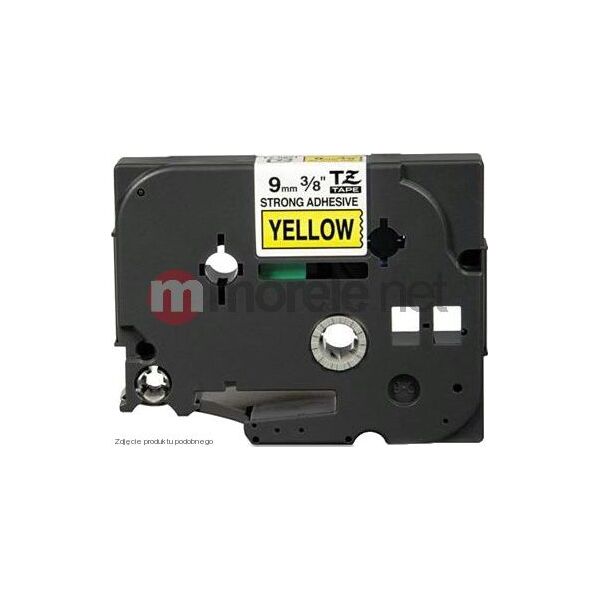 Brother taśma TZES621 (black on yellow)