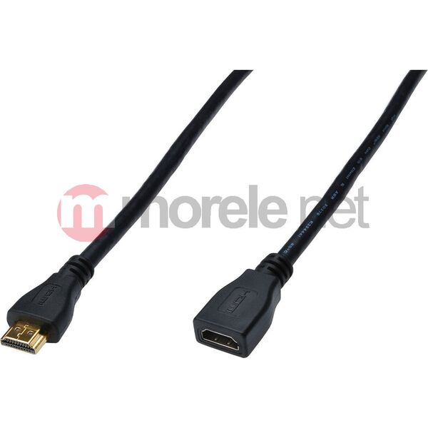 Kabel Digitus HDMI - HDMI 2m czarny (AK330201020S)