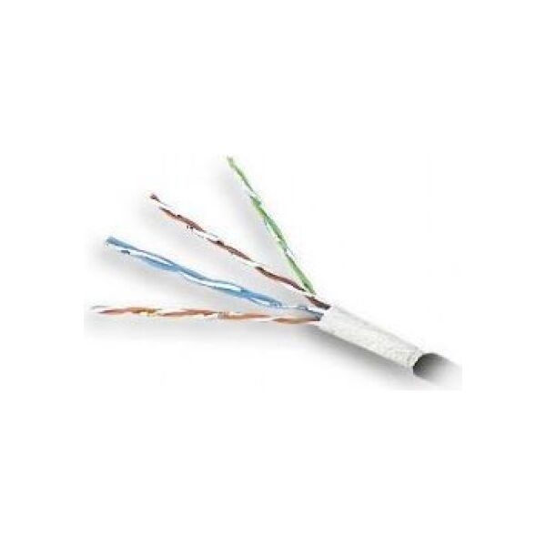Gembird kabel instalacyjny FTP, 4x2, kat. 5e, 7*0,18mm CCA linka 305m, szary KAT-5 305M