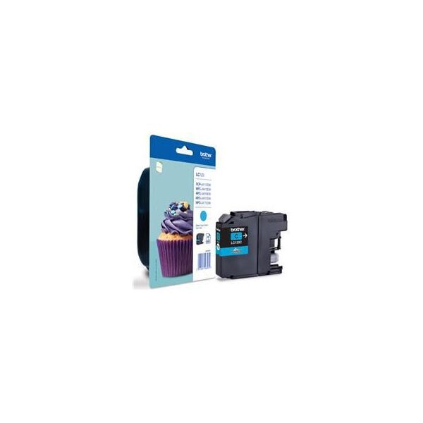 Tusz Brother tusz oryginalny LC123C (cyan)