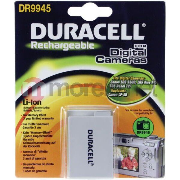 Akumulator Duracell 7.4v 1020mAh 7.5Wh DR9945